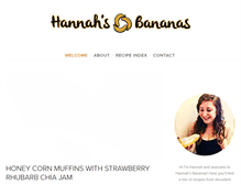 Tablet Screenshot of hansbananas.com